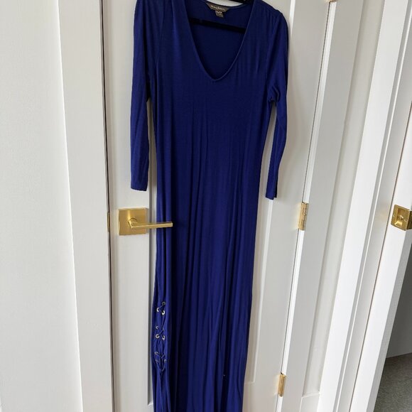 Tommy Bahama Royal Blue Maxi Dress - Picture 1 of 4